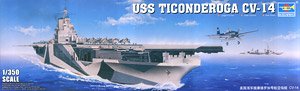 USS CV-14 タイコンデロガ (プラモデル)