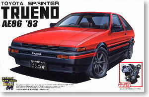 AE86 Toreno Early Type w/Engine (Model Car)
