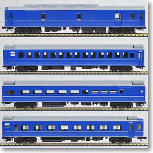 16番(HO) 24系25形寝台特急客車 (基本・4両セット) (鉄道模型)