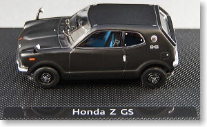 ホンダ Z 1970 (フラットブラック) (ミニカー)