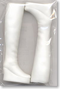 Platform Boots Full Flat (White) (Fashion Doll)