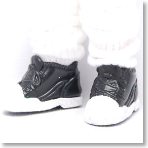 *Platform Sneaker Small (Black) (Fashion Doll)