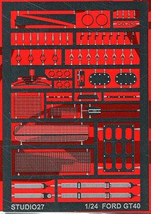 GT40 Grade Up Parts (Model Car)