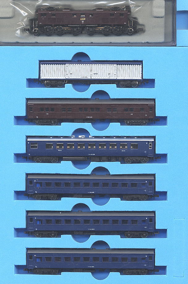 EF16-27+10・43系客車 急行「鳥海」 (増結・7両セット) (鉄道模型) 商品画像1