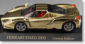 エンツォ フェラーリ (2002) ゴールドメッキ仕様 (ミニカー)