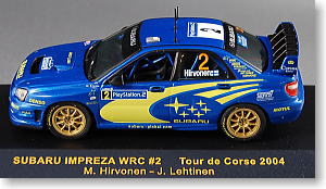 スバル インプレッサ WRC #2 ツールド・コルス2004 (M.ヒルボネン) (ミニカー)