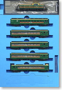 DE10-1660+50系 「釧路湿原ノロッコ号」 (6両セット) (鉄道模型)