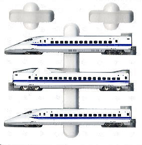 JR 700-3000系 東海道・山陽新幹線 (のぞみ) (基本・3両セット) (鉄道模型)