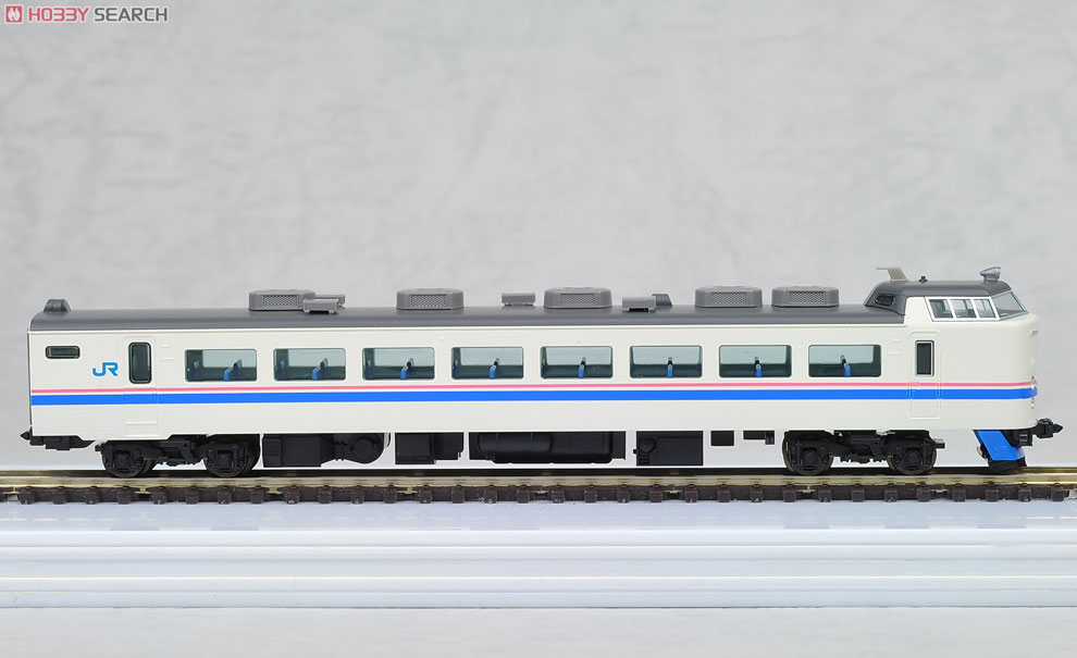 JR 485系 特急電車 (スーパー雷鳥) (増結B・4両セット) (鉄道模型) 商品画像7