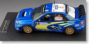 スバル インプレッサ WRC 2005 イタリア (No.5/P.ソルベルグ)★キーチェーン付 (ミニカー)