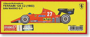 フェラーリ126C2 サンマリノGP`83 (レジン・メタルキット)