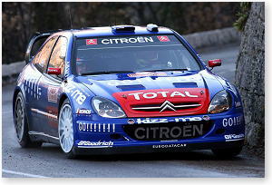 シトロエン クサラ WRC 2006 #1　ラリー・モンテカルロ (S. ローブ) 1/43スケール (ミニカー)