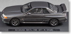 Nissan Skyline GT-R R32 (Gun Gray) (Diecast Car)