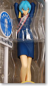*Evangelion EX Figure No.3 Tokyo City Police Kikiipatsu Rei Only (Arcade Prize)