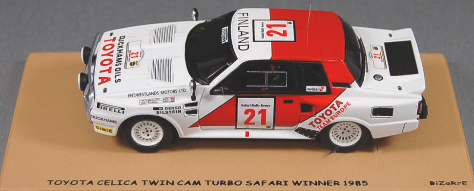 143キット Srarter トヨタ・セリカ Turbo 4WD #1 J.カンクネン組 ラリー・モンテカルロ2位 1994 
