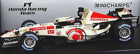 ホンダ レーシング F1 チーム RA106(No.12/2006)バトン 1/18スケール (ミニカー)