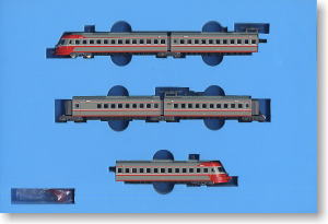 Odakyu Rommance Car 3000 Sereis Revised Ver.(Add-On Set/5 Cars Set) (Model Train)