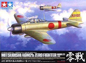 Mitsubishi A6M2b Zero Fighter Model 21 (Zeke) (Plastic model)