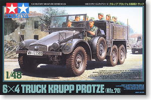 6x4 Truck Krupp Protze (Kfz.70) (Plastic model)