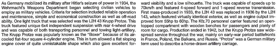クルップ プロッツェ 6輪軽トラック (プラモデル) 英語解説1
