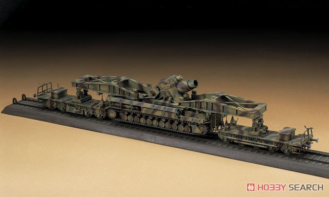 60cm自走臼砲カール 量産型 w/I運搬車 (プラモデル) 商品画像1