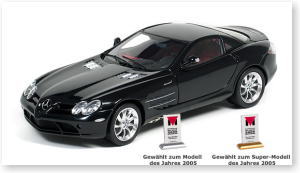 メルセデス ベンツ SLR マクラーレン 2003 (ブラック) (ミニカー)