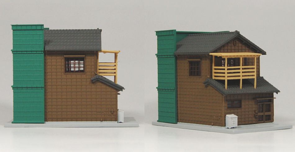 DioTown Billboard Architecture Copperplate (Shop with Signboard 1) (Model Train) Item picture2