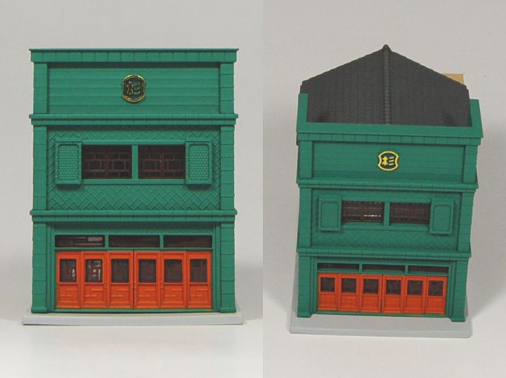 DioTown Billboard Architecture Copperplate (Shop with Signboard 1) (Model Train) Item picture5