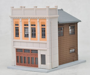 DioTown 看板建築商店4 (タイル貼り) (鉄道模型)