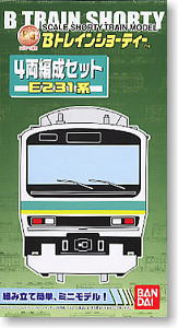 Bトレインショーティー E231系 常磐線 (4両セット) (鉄道模型)
