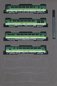 J.R. Limited Express Diesel Train Series Kiha71 `Yufuin no Mori I` (The forest of Yufuin, 1st. Gen.) (After Renewal) (4-Car Set) (Model Train)