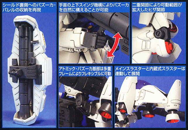 RX-78 GP02A Gundam GP02 PHYSALIS (HGUC) (Gundam Model Kits) Item picture2