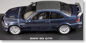 BMW M3 GTR ストリート (E46/ダークブルー) エンジン付 (ミニカー)