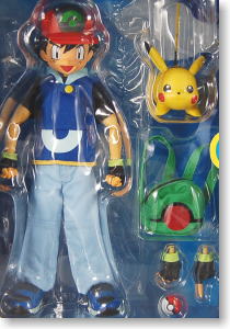 RAH220 ASH with PIKAHHU (アッシュ ウィズ ピカチュウ) (完成品)