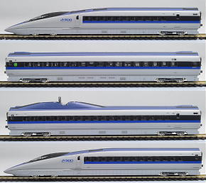 500系新幹線 「のぞみ」 (基本・4両セット) (鉄道模型)