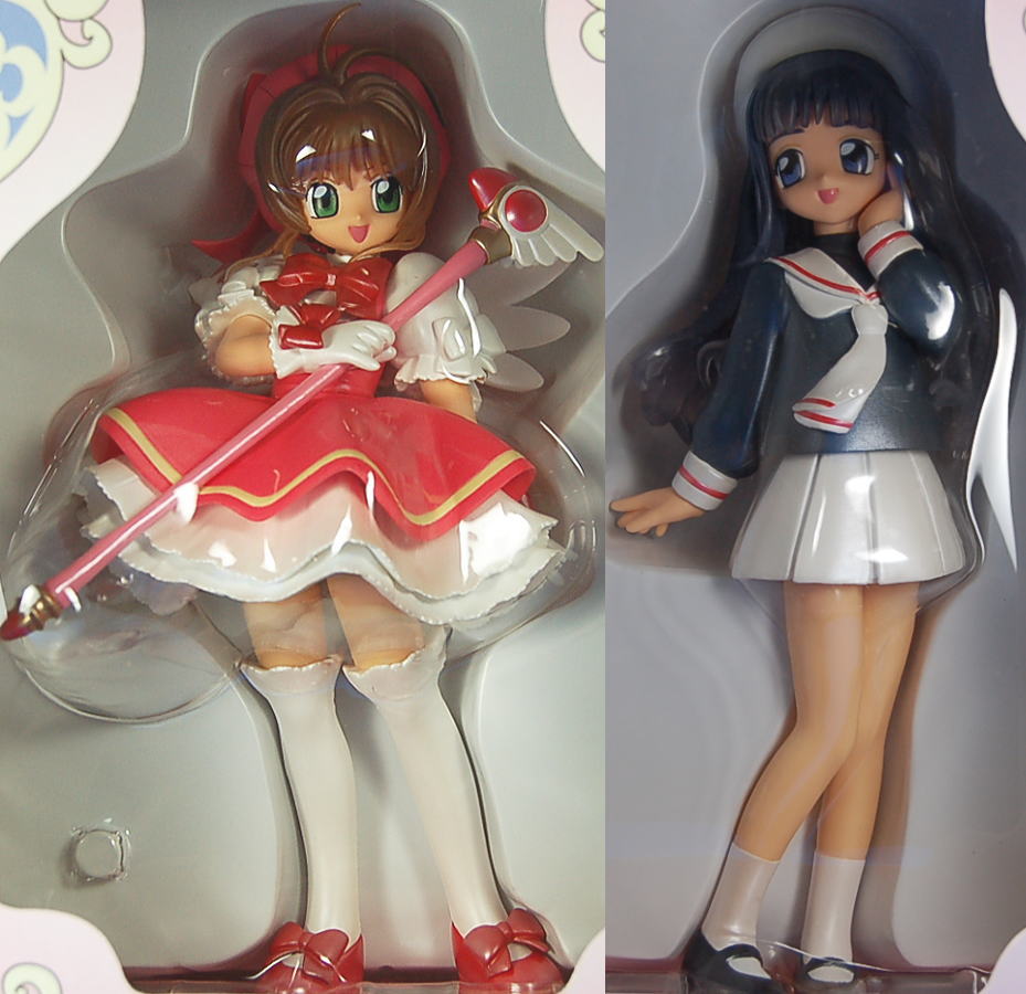 Cardcaptor Sakura HG Figure Sakura & Tomoyo Pastel Pearl Colored  Sakura & Tomoyo 2 pieces (Arcade Prize) Item picture1