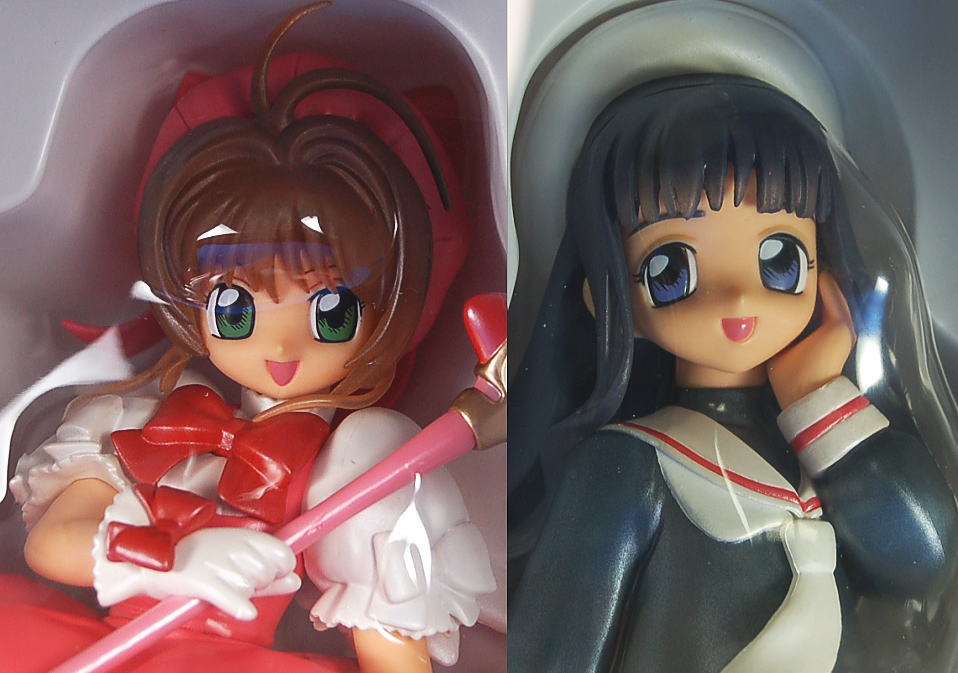 Cardcaptor Sakura HG Figure Sakura & Tomoyo Pastel Pearl Colored  Sakura & Tomoyo 2 pieces (Arcade Prize) Item picture2