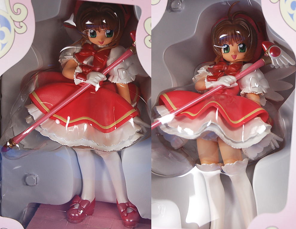 Cardcaptor Sakura HG Figure Sakura & Tomoyo Pastel Pearl Colored  Sakura & Tomoyo 2 pieces (Arcade Prize) Item picture3