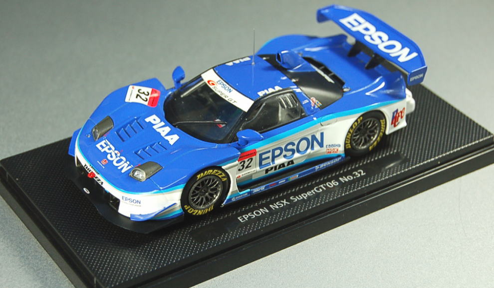 エプソンNSX スーパーGT500 2006 (ブルー/ホワイト) (ミニカー) 商品画像2