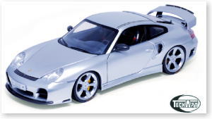 TECH ART ポルシェ 911(996) ターボ (シルバー) (ミニカー)