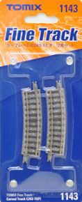 Fine Track Curved Track C243-15 (F) (Set of 2) (Model Train)