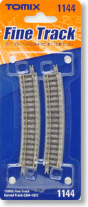 Fine Track Curved Track C354-15(F) (Set of 2) (Model Train)
