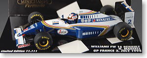 ウイリアムズ ルノー FW16 (No.2/N.マンセル) 1994年 7/3 フランスGP (ミニカー)