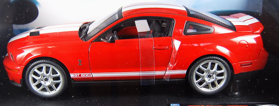 シェルビー GT500 2007 (レッド) (ミニカー) 商品画像1