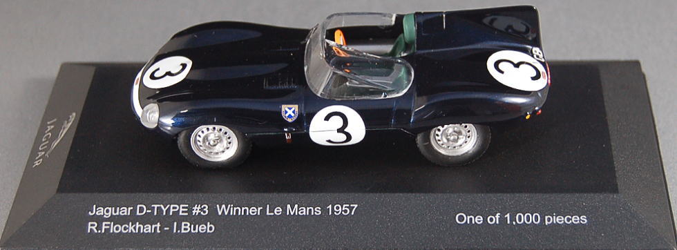 ジャガー Dタイプ #3 1957年ルマンウイナー (ミニカー) 商品画像1