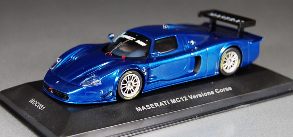 マセラティ MC12 2006年レーシング仕様 (ブルー) (ミニカー) 商品画像2