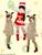 For 25cm Santa Clothes Set (Red) (Fashion Doll) Item picture2
