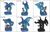 BLUE DRAGON キャラクターズ 10個セット (食玩) 商品画像2