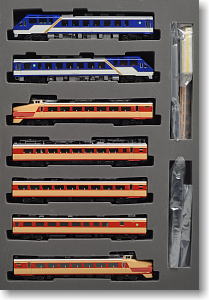 J.N.R Limited Express Series 485 (with Type Kiro65 `YuTopia Wakura`) (7-Car Set) (Model Train)
