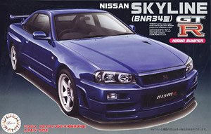 スカイラインGT-R (BNR34型) ニスモパーツ付き (プラモデル)